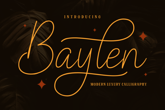 Baylen: A Modern Luxury Script Font for Digital Brands