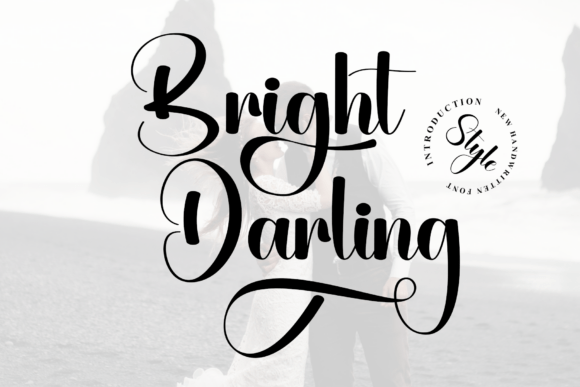 Bright Darling: A Handwritten Script Font That Feels Like You