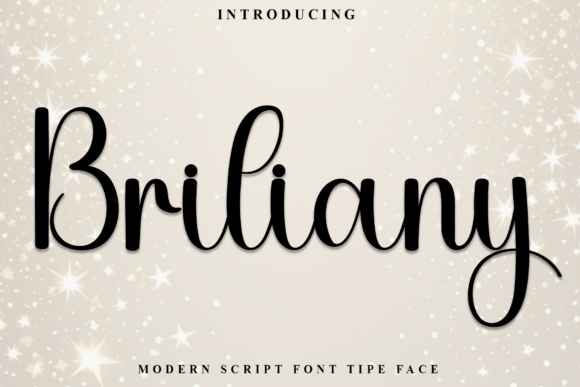 Briliany: A Festive Font for Memorable Branding