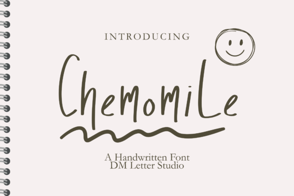 Chemomile: The Handwritten Font That Soothes Digital Visuals