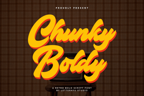 Chunky Boldy: A Retro Script Font for Campaigns That Stick