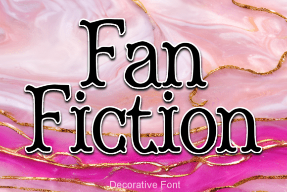 Fanfiction: A Distinctive Script Font for Expressive Branding
