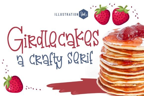 Girdlecakes: A Bouncy Slab Serif Font for Marketing Creatives