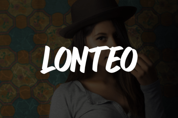 Lonteo: A Versatile Script Typeface for Your Brand