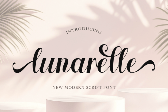 Lunarelle: A Dreamy Script Font for Branding & Design