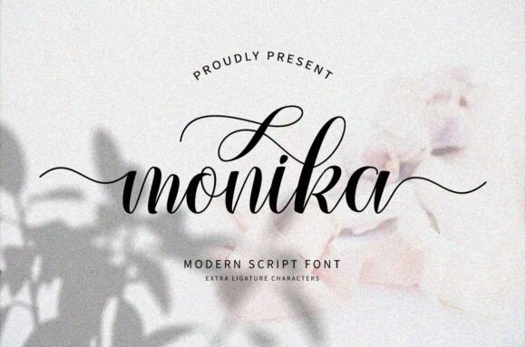 Monika: The Script Font That Elevates Campaign Design