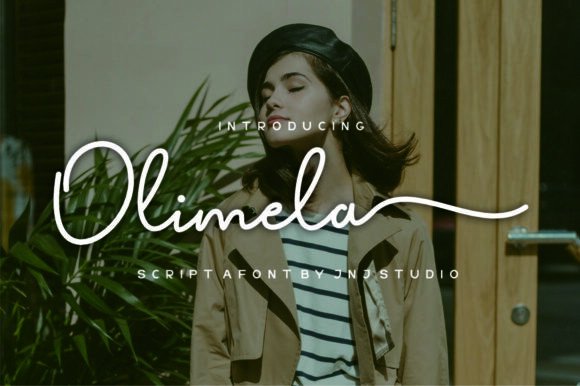 Olimela: A Graceful Handwritten Font for Editorial Design