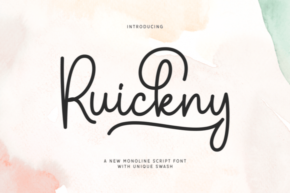 Ruickny Monoline Script Font: A Designer’s Honest Review