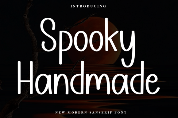Spooky Handmade: A Warm, Friendly Typeface for Creative Projects