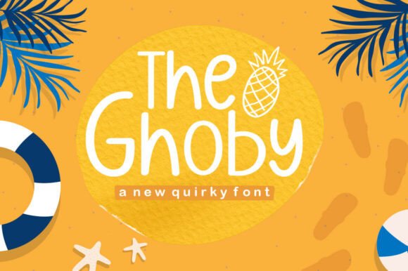 The Ghoby Font: A Friendly Hand-Drawn Typeface for Small Business Branding