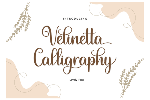 Velinetta Calligraphy: A Font That Elevates Campaign Design