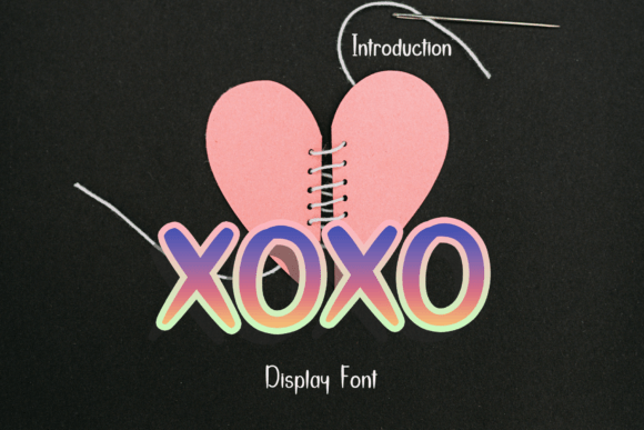 Xoxo: A Modern Script Font for Web Designers and Brands